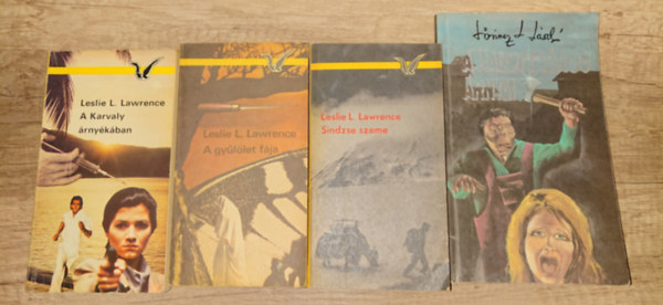 Leslie L. Lawrence, L�rinc L. L�szl� - A karvaly �rny�k�ban, A gy�l�let f�ja, Szindzse szeme + A halott v�ros �rnyai (4m�)