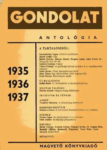 Heged�s M�ria (szerk.) - Gondolat (Antol�gia 1935-1937)