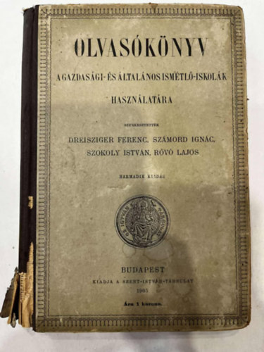 Benedek  Elek; Földes Géza - Olvasókönyv a gazdasági ismétlő iskolák számára