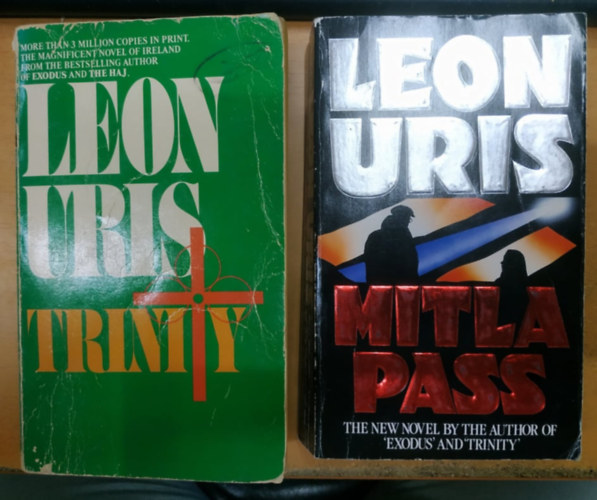 Leon Uris - Mitla Pass + Trinity (2 ktet)