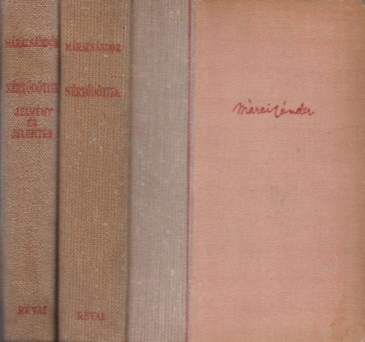 Márai Sándor - Sértődöttek I-II. (A hang-Jelvény és jelentés)