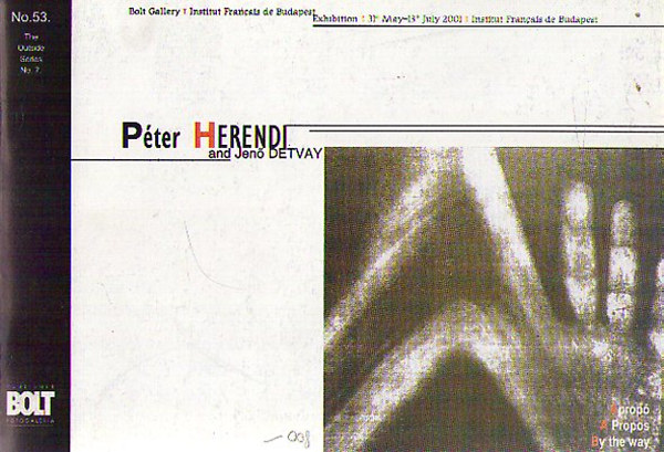 Pter Herendi and Jen Detvai - By the way (Aprop)