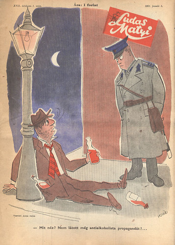 Fldes Gyrgy (szerk.) - Ludas Matyi 1961/1-52. (Teljes vfolyam, 52 db. lapszmonknt)