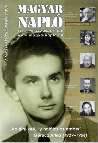 Magyar Napl� XXVIII. �vf. 2016. okt�ber (A Magyar �r�sz�vets�g lapja)