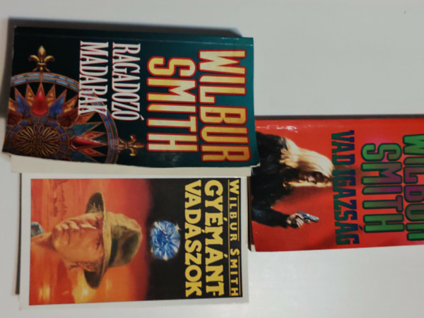 Wilbur Smith - Vad igazság + A sólyom röpte+ Ragadozó madarak 3 kötet egyben