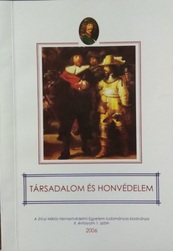 T�rsadalom �s honv�delem 2006. X. �vf. 1. sz�m