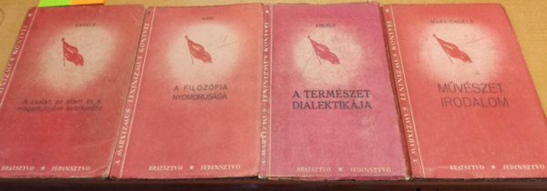 Marx s Engels - 4 db Marx s Engels: A csald, az llam s a magntulajdon keletkezse + A filozfia nyomorsga + A termszet dialektikja + Mvszet, irodalom (A Marxizmus-Leninizmus knyvei)