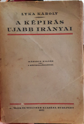 Lyka Kroly-Benedek Marcelln - A kprs ujabb irnyai - Az empire ptszet Pesten 1800-1849
