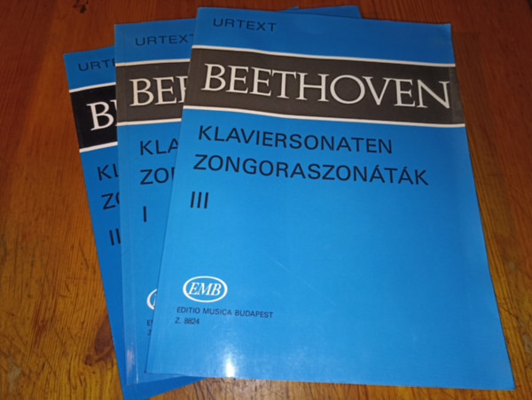 Ludwig van Beethoven - Klaviersonaten (Zongoraszonáták) I-III.