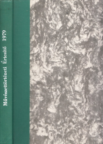 Mvszettrtneti rtest 1979/1-4. (Teljes vfolyam, egybektve)