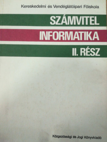 Sz�mvitel informatika II. r�sz