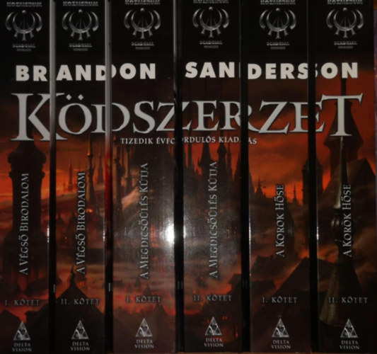 Brandon Sanderson - K�dszerzet I-VI. (I-II. A v�gs� birodalom, III-IV. A megdics��l�s k�tja, V-VI. A korok h�se)