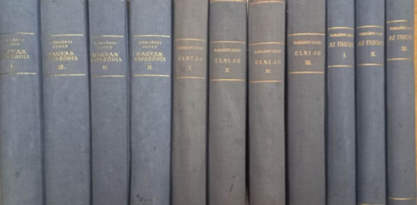 Harsnyi Zsolt - Harsnyi knyvcsomag (11 darab) Magyar rapszdia I-IV, lni j I-IV, Az stks I-III