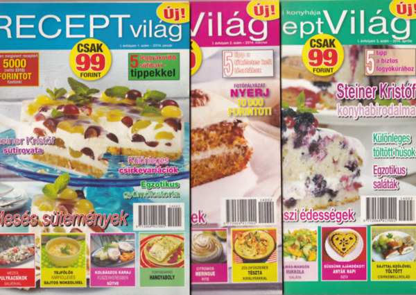 Receptvilg 2014/1-12. szmok. - (teljes vfolyam)