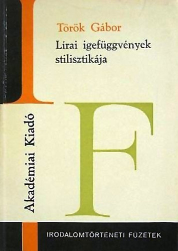 Török Gábor - Lírai igefüggvények stilisztikája
