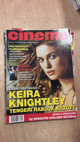 Ez�st Rita (f�szerk.) - Cinema magazin 2006/8 - Augusztus