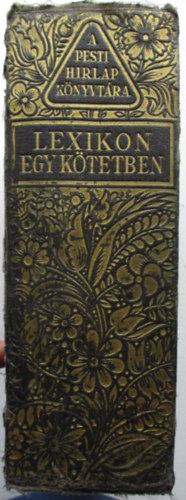 Lexikon egy ktetben - A pesti hrlap lexikona