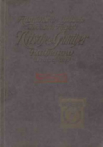 Nitsche & Günther Rathenow. Altstädtischen Optischen Industrie-Anstalt. Nachtrag III. zum Hauptkatalog