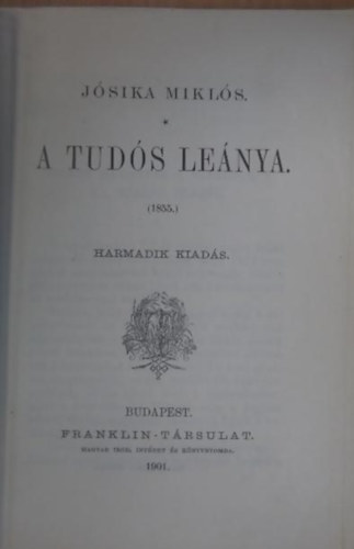 Jsika Mikls - A tuds lenya