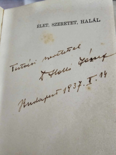 Holló József - Élet, szeretet, halál