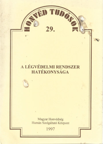 Cz�kus J�nos - A l�gv�delmi rendszer hat�konys�ga