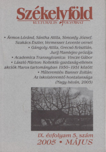 Ferenczes István (szerk.), Fekete Vince (szerk.) - Székelyföld IX. évfolyam 5. szám (2005 május)