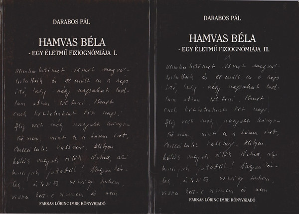 Darabos P�l - Hamvas B�la �letm� 1-2.