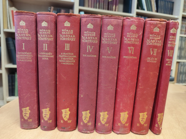 H�man- Szekf� - Magyar t�rt�net I-VIII. (I. kiad�s, teljes sorozat)
