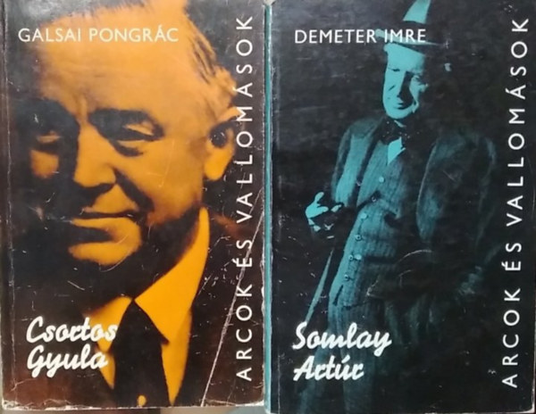 Galsai Pongrác, Demeter Imre - 2 db mű, régi idők színészei: Csortos Gyula+ Somlay Artúr