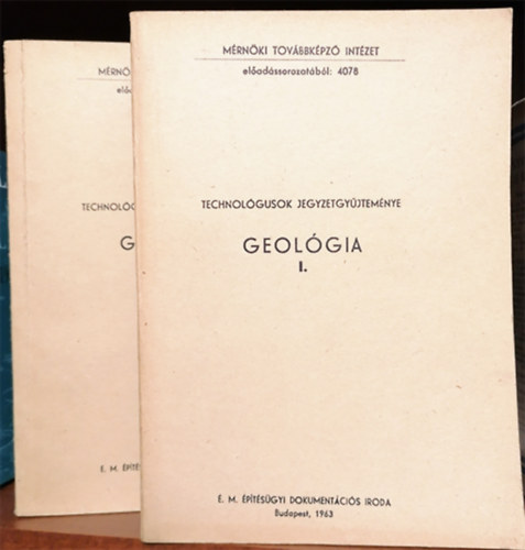 Geológia I-II.