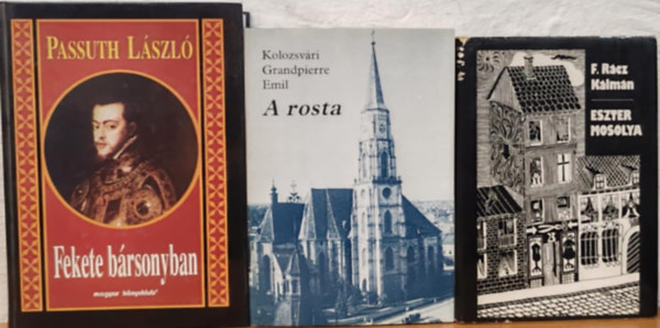Passuth Lszl, Kolozsvri Grandpierre Emil, F.  Rcz Klmn - Magyar irodalmi knyvcsomag