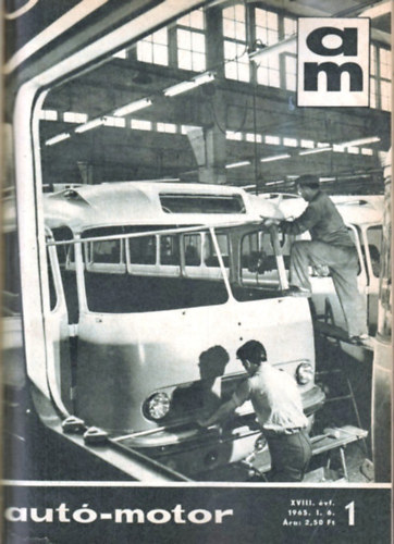 B. P�r Ibolya (szerk.) - Aut�-motor 1965. XVIII. �vf. 1-24. sz�m egybek�tve