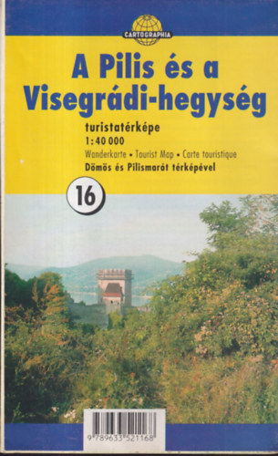 A Pilis s a Visegrdi-hegysg turistatrkpe (16) 1:40 000