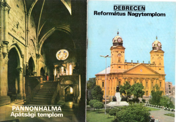 Krber gnes (szerk.) - 4 db Tjak Korok Mzeumok Kisknyvtra: Szentendre - Szabadtri Nprajzi Mzeum I. + Visegrd - Kirlyi palota + Pannonhalma - Aptsgi templom + Debrecen - Reformtus Nagytemplom