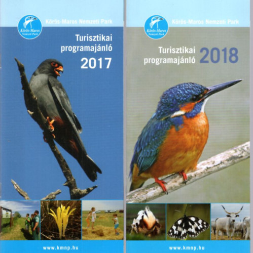 Bnfi Pter, Ezer dm, Jan Gizella - 2 db Krs-Maros Nemzeti Park Turisztikai programajnl ( 2017, 2018 )