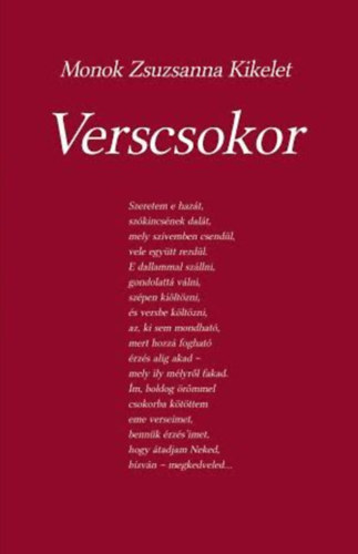 Monok Zsuzsanna Kikelet - Verscsokor