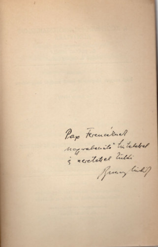 Dr. Bucsay Mih�ly - R�gi magyar k�nyvek a hallei magyar k�nyvt�rban- dedik�lt