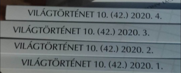 Vil�gt�rt�net 10. (42.) �vfolyam 2020. 1-4