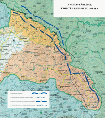 A Keleti-Krptok erdtsi rendszere 1944-ben