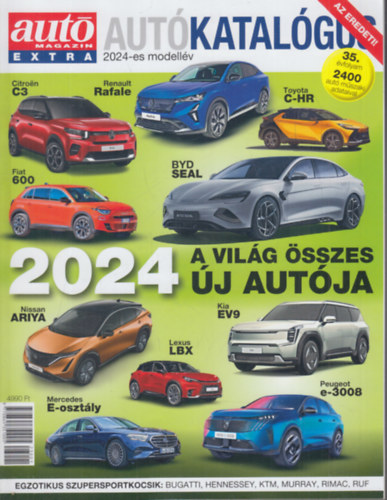 Autkatalgus 2024-es modellv (Aut magazin extra)