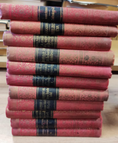 Tolnai Nyomdai Mintzet s Kiadvllalat R. T. csomag (11 ktet): Zsivnyok + A csk s egyb elbeszlsek + A fekete matrz + A rmai n s a rabszolga I-II + Hrom fekete hold + Hrom fekete flhold + A msodik let + A szkt