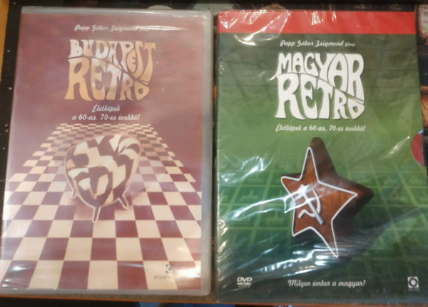 Papp Gábor Zsigmond - 2 db Papp Gábor Zsigmond: Budapest retró + Magyar retró (2 DVD)