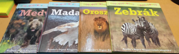 Christina Wilsdon, Edward S. Barnard, Sarah Albee, Catherine Lukas - 4 db Szórakoztató állatvilág: Madarak + Medvék + Oroszlánok + Zebrák