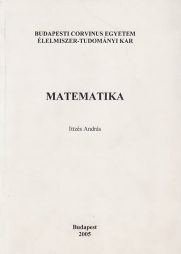 Ittzs Andrs - Matematika