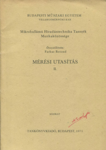 Farkas Botond - M�r�si utas�t�s II.