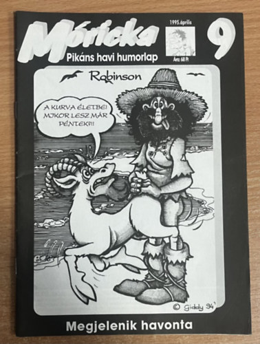 Szűcs Alfréd (szerk.) - Móricka 9. - 1995. április