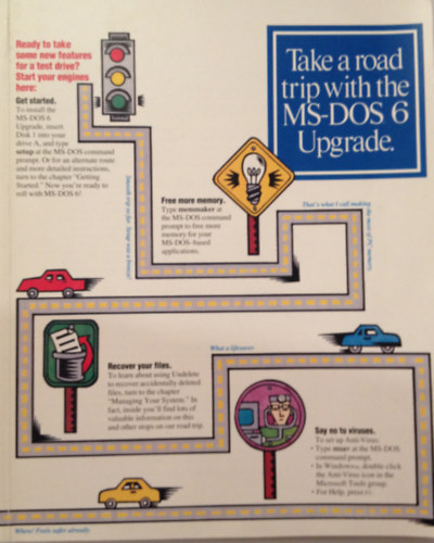 Take a Road Trip with the MS-DOS 6 Upgrade