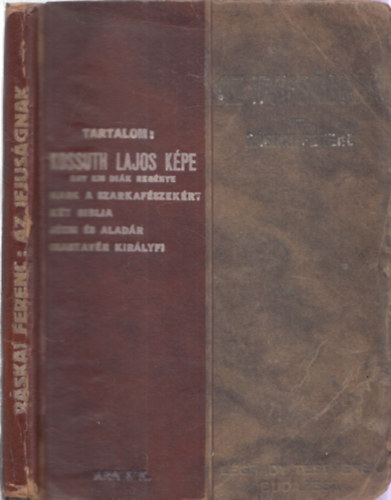 RÁSKAI FERENC - Az ifjuságnak