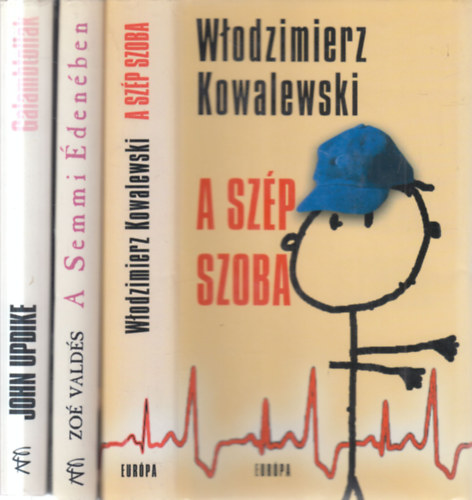 Wlodzimierz Kowalewski, Zoé Valdés, John Updike - 3 db. világirodalom (A szép szoba + A Semmi Édenében + Galambtollak)