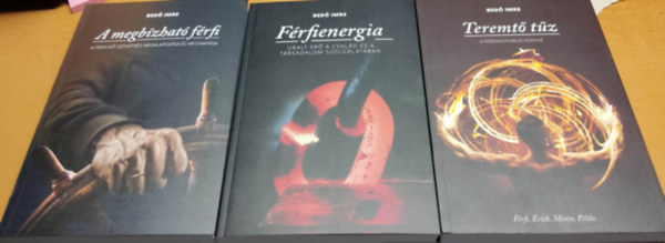 Bedő Imre - 3 db Bedő Imre: A megbízható férfi + Férfienergia + Teremtő tűz